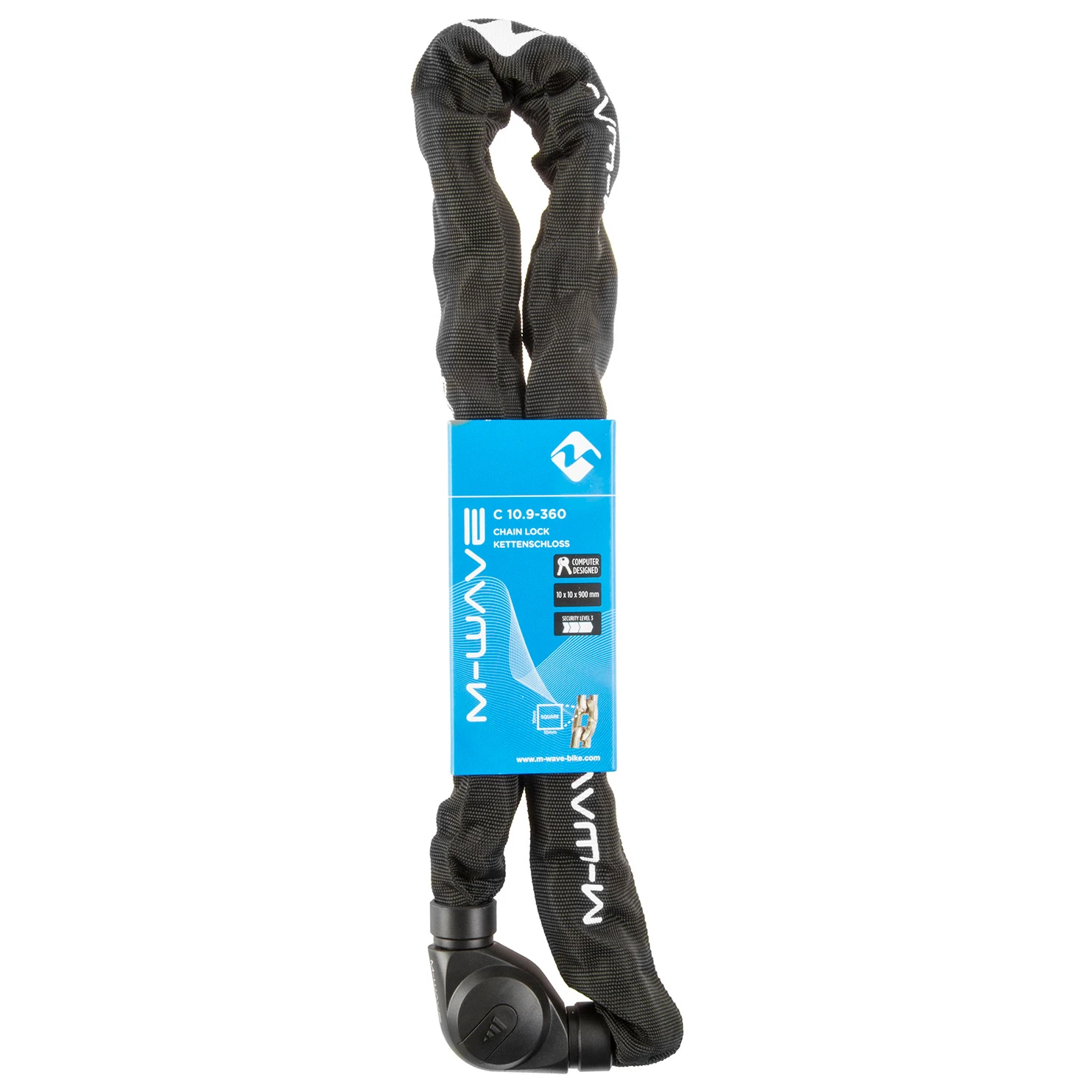 M-Wave Kettenschloss C 10.9-360 - Fahrradschloss 4 M-Wave Kettenschloss C 10.9-360 - Fahrradschloss – Bild 2